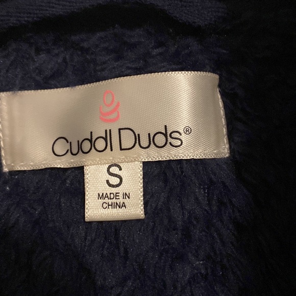 CuddlDuds Women’s Gill Zip Soft Fleece Jacket - Picture 3 of 6